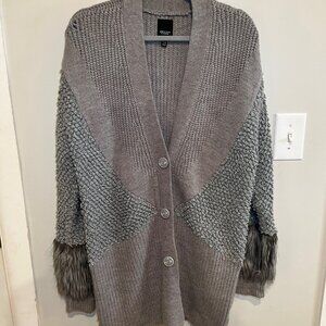 Simply Vera Vera Wang Textured Knit Cardigan – Size S/M